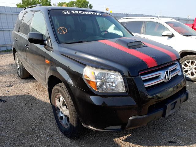 HONDA PILOT SE 2008 with VIN 5FNYF18328B047162 - Photo from auction