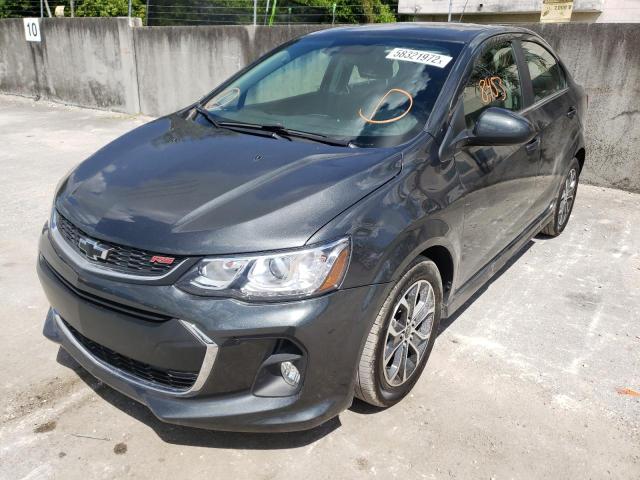 Photo 2 from auction – 2020 CHEVROLET SONIC LT with VIN 1G1JD5SB4L4142331
