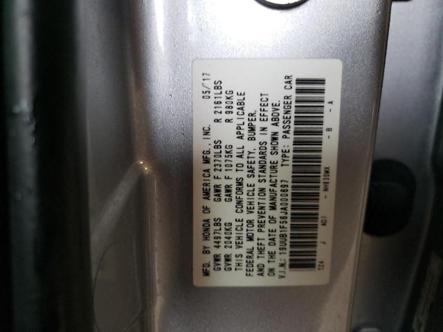 Photo 10 from auction – 2018 ACURA TLX TECH with VIN 19UUB1F56JA000697