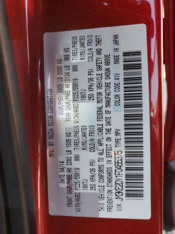 Photo 10 from auction – 2015 MAZDA CX-5 GT with VIN JM3KE2DY1F0465375