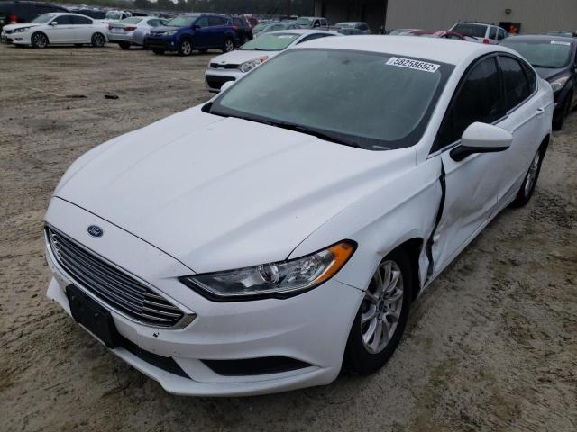 Photo 2 from auction – 2017 FORD FUSION S with VIN 3FA6P0G76HR189389
