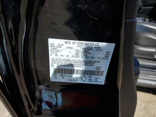 Photo 10 from auction – 2009 FORD ESCAPE LIM with VIN 1FMCU04G69KA29525