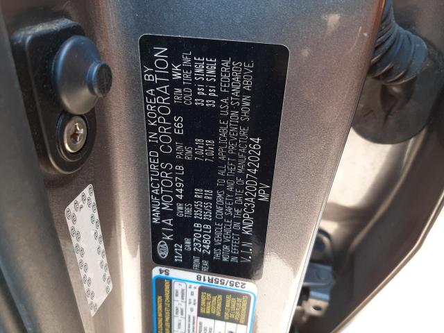 Photo 10 from auction – 2013 KIA SPORTAGE E with VIN KNDPC3A20D7420264