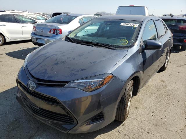 Photo 2 from auction – 2017 TOYOTA COROLLA LE with VIN 5YFBPRHE7HP680599