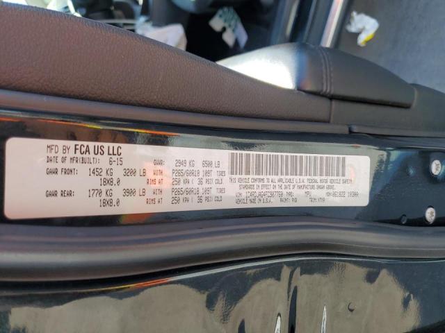 Photo 10 from auction – 2015 DODGE DURANGO SX with VIN 1C4RDJAG4FC907760