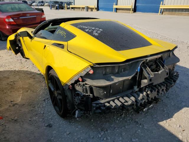 Photo 3 from auction – 2016 CHEVROLET CORVETTE S with VIN 1G1YK2D70G5106793