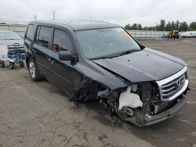 HONDA PILOT EXLN 2015 with VIN 5FNYF4H7XFB005954 - Photo from auction