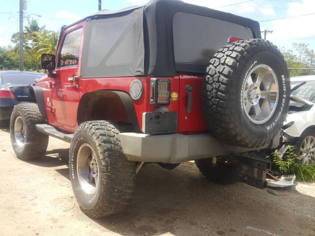 Photo 3 from auction – 2008 JEEP WRANGLER with VIN 1J4FA24158L526330