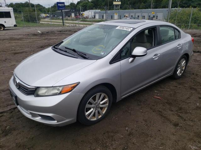 Photo 2 from auction – 2012 HONDA CIVIC EXL with VIN 19XFB2F93CE300357