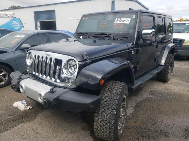 Photo 2 from auction – 2014 JEEP WRANGLER U with VIN 1C4BJWEG6EL112189