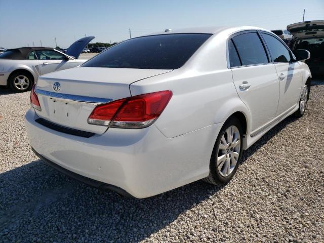Photo 4 from auction – 2011 TOYOTA AVALON BAS with VIN 4T1BK3DB8BU413078