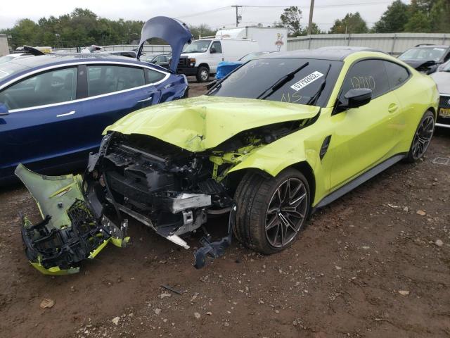 Photo 2 from auction – 2021 BMW M4 COMPETI with VIN WBS33AZ05MCH13005