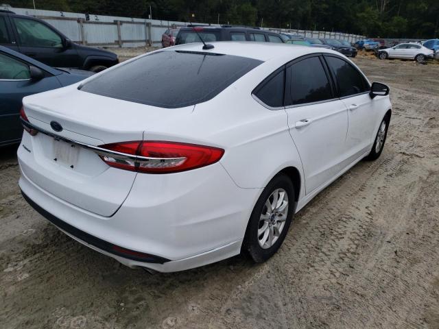 Photo 4 from auction – 2017 FORD FUSION S with VIN 3FA6P0G76HR189389