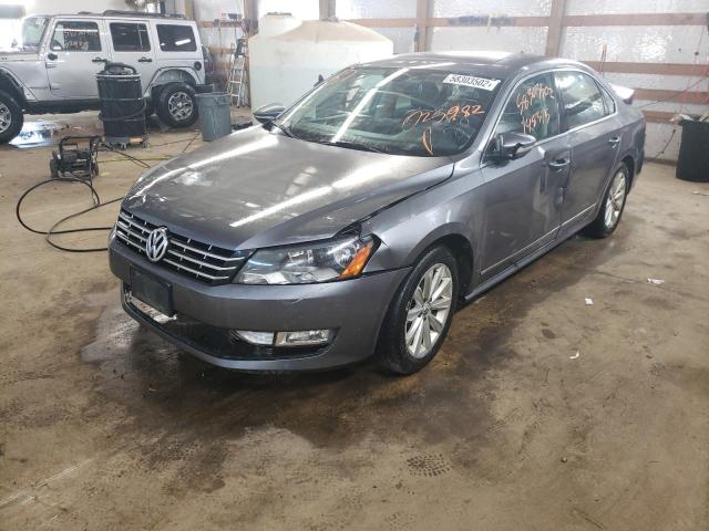 Photo 2 from auction – 2012 VOLKSWAGEN PASSAT SEL with VIN 1VWCH7A31CC025982