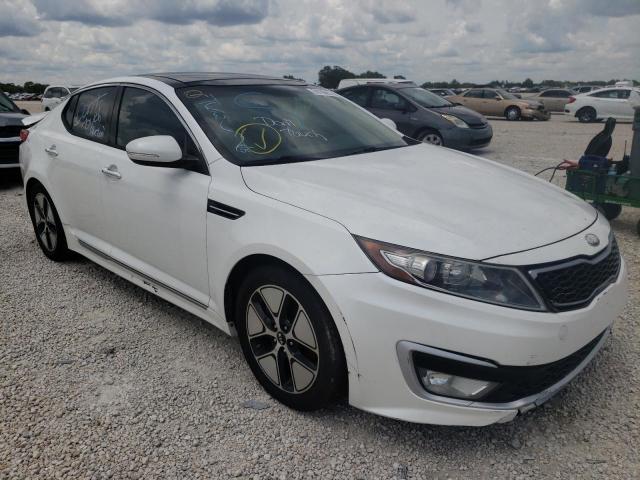 KIA OPTIMA HYB 2012 with VIN KNAGM4AD2C5032996 - Photo from auction