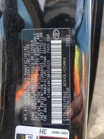 Photo 10 from auction – 2009 TOYOTA CAMRY BASE with VIN 4T4BE46K79R056826