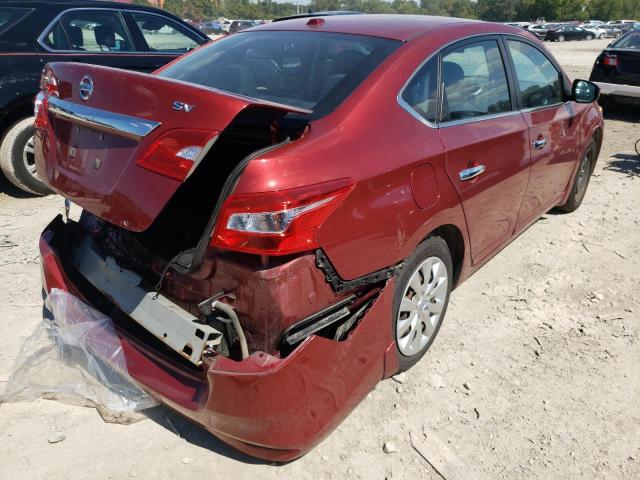 Photo 4 from auction – 2016 NISSAN SENTRA S with VIN 3N1AB7AP4GY256552