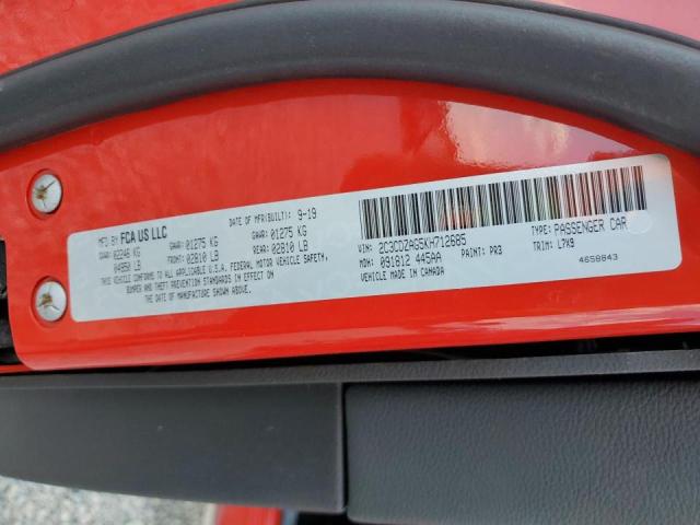 Photo 10 from auction – 2019 DODGE CHALLENGER with VIN 2C3CDZAG5KH712685