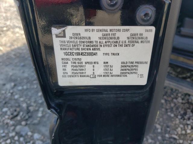 Photo 10 from auction – 2005 CHEVROLET SILVERADO with VIN 1GCEC19X45Z300341