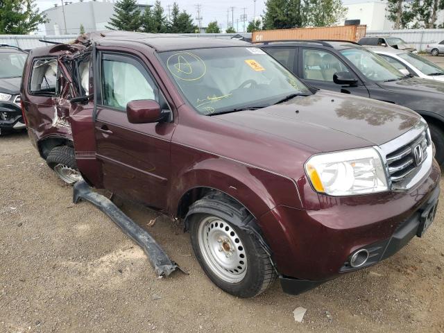 HONDA PILOT EXL 2012 with VIN 5FNYF4H61CB026484 - Photo from auction