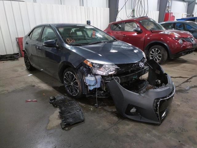 TOYOTA COROLLA L 2014 with VIN 5YFBURHE1EP030686 - Photo from auction