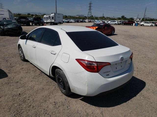 Photo 3 from auction – 2019 TOYOTA COROLLA L with VIN 2T1BURHE9KC237032