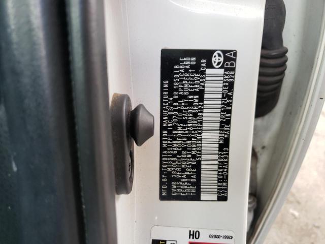 Photo 10 from auction – 2014 TOYOTA COROLLA L with VIN 5YFBURHEXEP108124