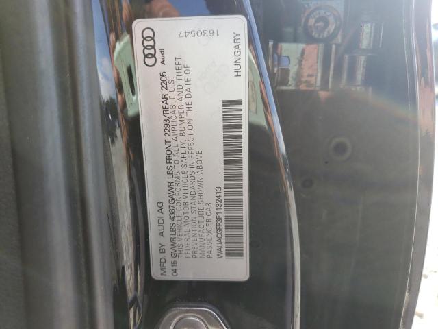 Photo 10 from auction – 2015 AUDI A3 PREMIUM with VIN WAUACGFF3F1132413