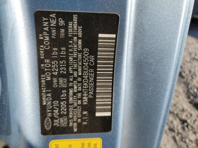Photo 10 from auction – 2011 HYUNDAI GENESIS CO with VIN KMHHT6KD4BU045009