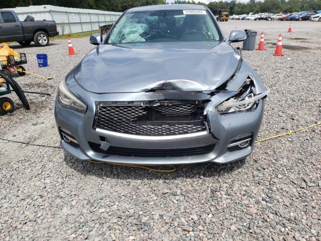 Photo 9 from auction – 2015 INFINITI Q50 BASE with VIN JN1BV7AP9FM338984
