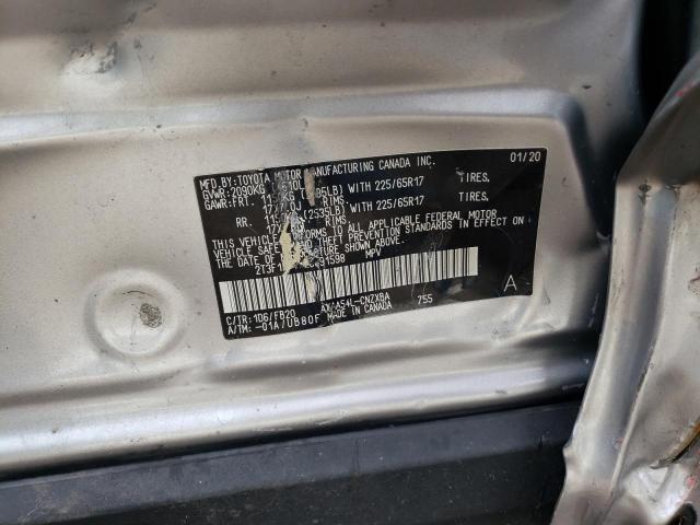 Photo 10 from auction – 2020 TOYOTA RAV4 LE with VIN 2T3F1RFVXLC091598