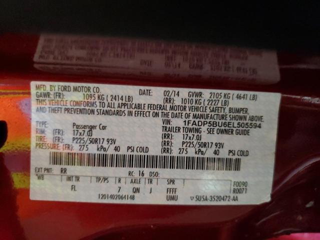 Photo 10 from auction – 2014 FORD C-MAX SEL with VIN 1FADP5BU6EL505594
