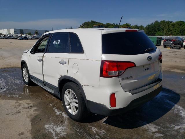 Photo 3 from auction – 2015 KIA SORENTO LX with VIN 5XYKT3A65FG561785