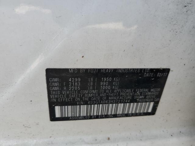 Photo 10 from auction – 2017 SUBARU IMPREZA with VIN 4S3GTAB63H3721744