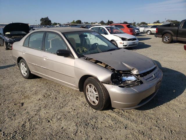 HONDA CIVIC LX 2002 with VIN 2HGES16582H514896 - Photo from auction
