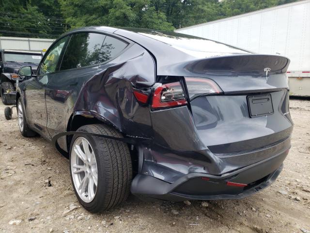 Photo 3 from auction – 2022 TESLA MODEL Y with VIN 7SAYGDEE5NF451317