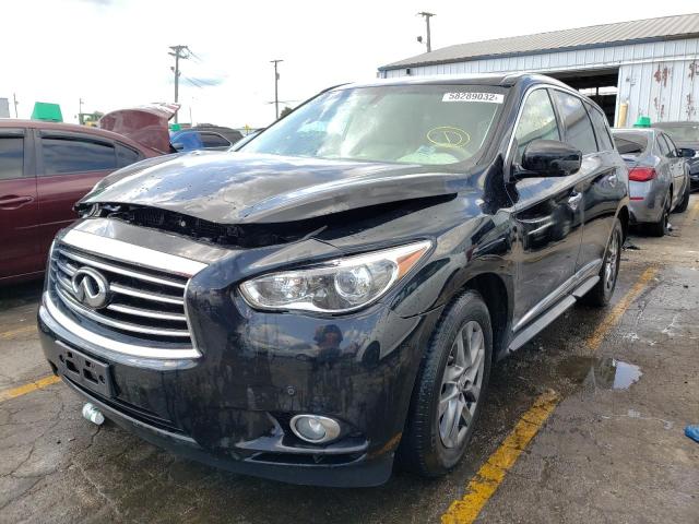 Photo 2 from auction – 2013 INFINITI JX35 with VIN 5N1AL0MN0DC315401