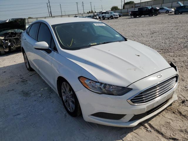 FORD FUSION SE 2017 with VIN 3FA6P0H74HR358002 - Photo from auction