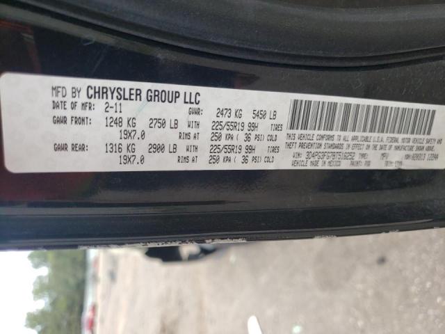 Photo 10 from auction – 2011 DODGE JOURNEY CR with VIN 3D4PG3FG7BT516252