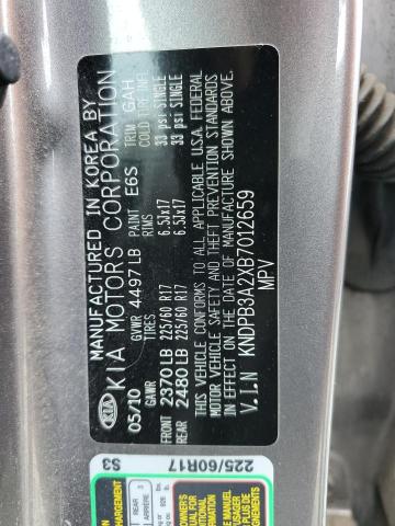Photo 10 from auction – 2011 KIA SPORTAGE L with VIN KNDPB3A2XB7012659