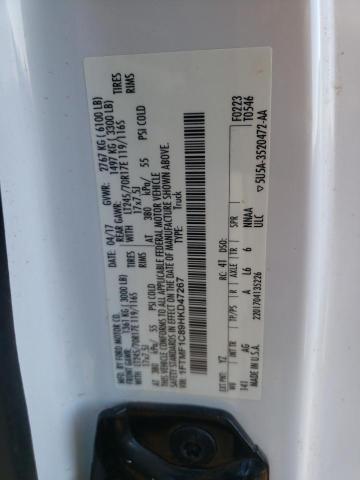 Photo 10 from auction – 2017 FORD F150 with VIN 1FTMF1C89HKD47267
