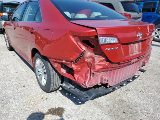 Photo 9 from auction – 2012 TOYOTA CAMRY BASE with VIN 4T4BF1FK7CR237038