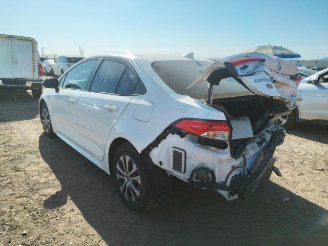 Photo 3 from auction – 2021 TOYOTA COROLLA LE with VIN JTDEAMDE5MJ010023