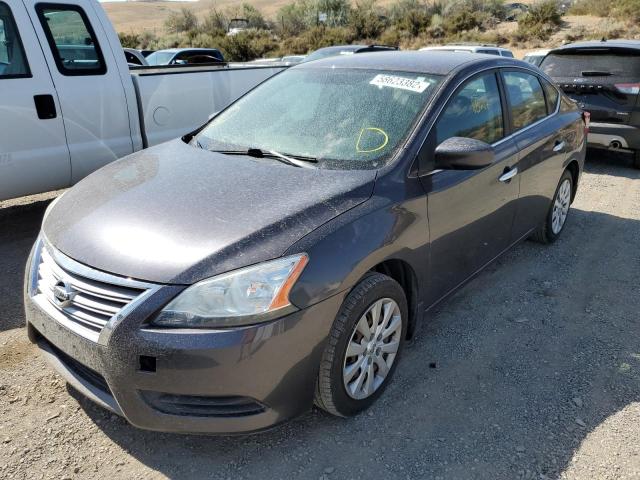 Photo 2 from auction – 2014 NISSAN SENTRA S with VIN 3N1AB7AP2EL617786