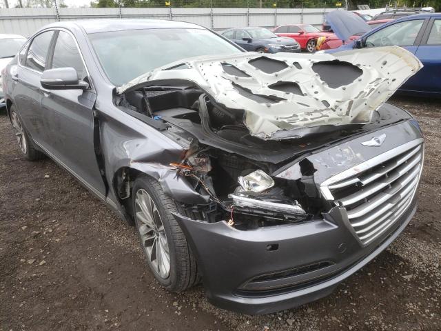 HYUNDAI GENESIS 3. 2015 with VIN KMHGN4JE6FU018596 - Photo from auction