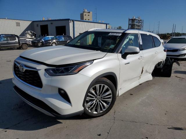 Photo 2 from auction – 2021 TOYOTA HIGHLANDER with VIN 5TDEBRCH4MS026223