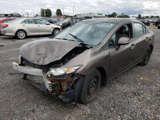 Photo 2 from auction – 2013 HONDA CIVIC LX with VIN 2HGFB2E40DH012812
