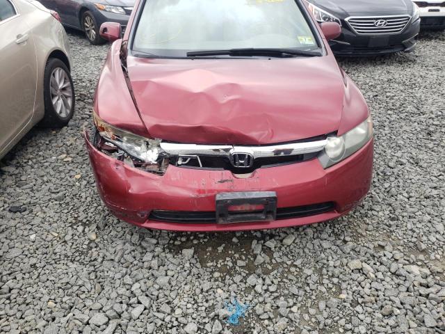 Photo 9 from auction – 2007 HONDA CIVIC LX with VIN 2HGFA16517H511708