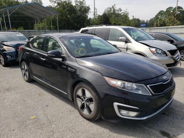 KIA OPTIMA HYB 2013 with VIN KNAGM4AD2D5049797 - Photo from auction