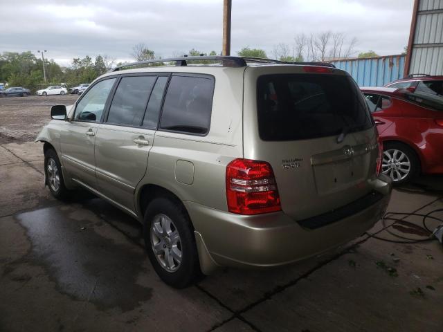 Photo 3 from auction – 2003 TOYOTA HIGHLANDER with VIN JTEGD21A030072662